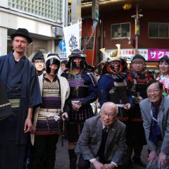 2月のイベント「商店街がおもてなし、日本文化体験ツアー」